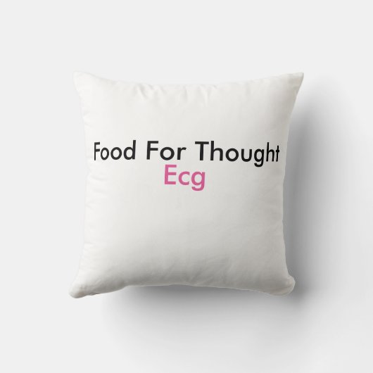 Ecgの枕 クッション (裏面)