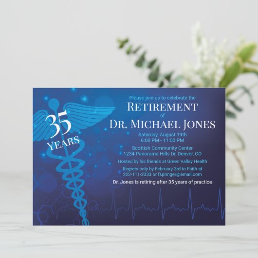 ECGドクターリタイアモダンメントパーティー、カドゥセウス 招待状 (スタンド正面)