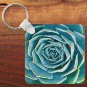 Echeveria Rosette, Secret Garden of Marrakech キーホルダー (正面)
