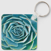 Echeveria Rosette, Secret Garden of Marrakech キーホルダー (裏面)