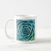 Echeveria Rosette, Secret Garden of Marrakech コーヒーマグカップ (左)