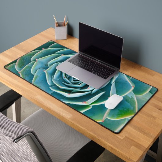 Echeveria Rosette, Secret Garden of Marrakech デスクマット (オフィス2)