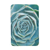 Echeveria Rosette, Secret Garden of Marrakech バスマット (正面縦)
