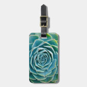 Echeveria Rosette, Secret Garden of Marrakech ラゲッジタグ (正面縦)