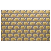 Echidna水色whimsyパターン子供部屋布 ファブリック (ファットクウォーター)