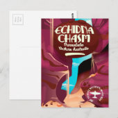 Echidna Chasm漫画の旅行ポスター ポストカード (正面/裏面)