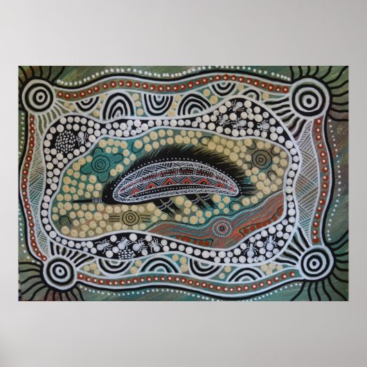 Echidna Dreamingポスター ポスター (正面)