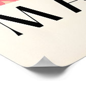 Echidna in Bathtub Art Print Matisse Style ポスター (角)