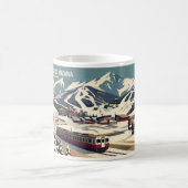Echigo Yuzawa 越後湯沢 Niigata 新潟 - マグカップ (中央)
