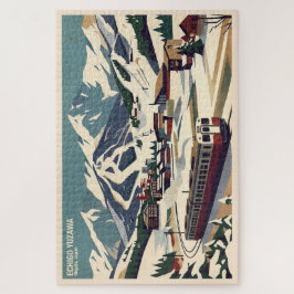 Echigo Yuzawa 越後湯沢 Niigata 新潟 - Jigsaw Puzzle 1014 ジグソーパズル