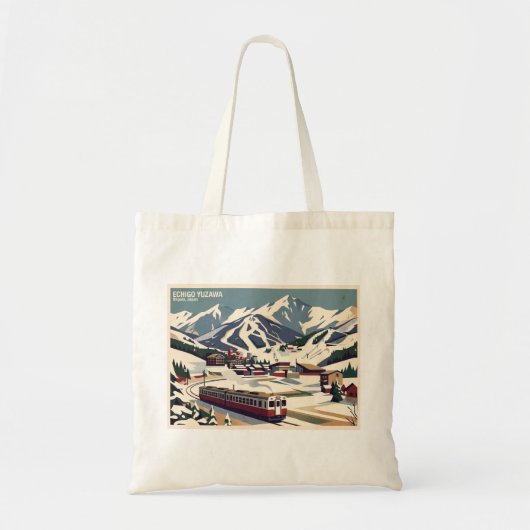 Echigo Yuzawa 越後湯沢 Niigata 新潟 landscape トートバッグ (正面)