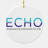 ECHOライトハウスアンドロゴオーナメント セラミックオーナメント (裏面)