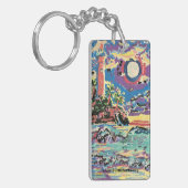 ECHOライトハウスキーチェーン キーホルダー (正面左)