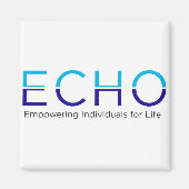 ECHOロゴ マグネット (正面)