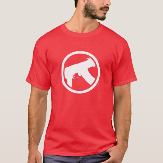 Echo1USAアイコンRedstar AK Tシャツ (正面)