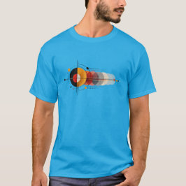 Echo – 極簡主義幾何学的抽象芸術 tシャツ