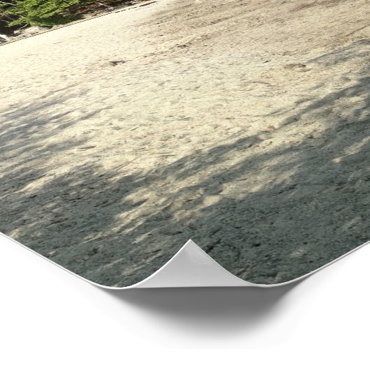 Echo Lake Beach at Acadia National Park ポスター (角)