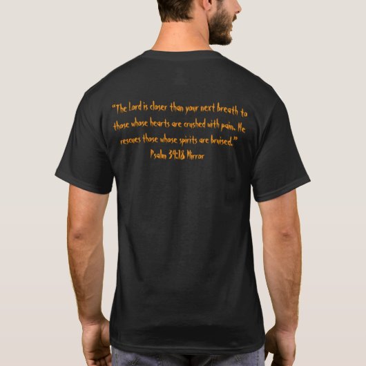 "Echo of Grace" Tシャツ (裏面)