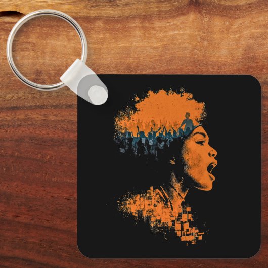 Echo of the Crowd キーホルダー (正面)