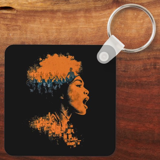 Echo of the Crowd キーホルダー (裏面)