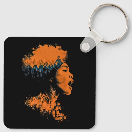 Echo of the Crowd キーホルダー (裏面)