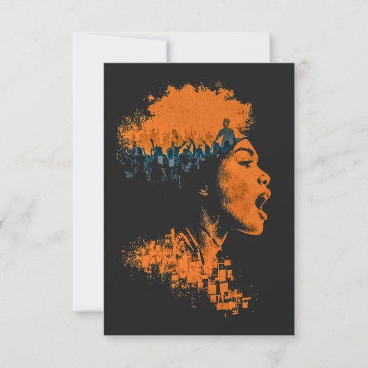 Echo of the Crowd サンキューカード (正面)