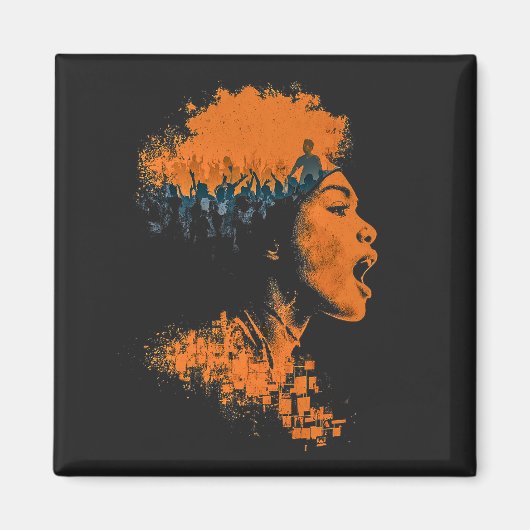 Echo of the Crowd マグネット (正面)