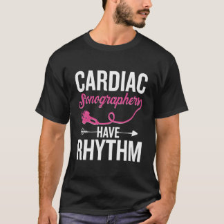 Echo Sonographer Cardiography Ultrasound Tech Card Tシャツ