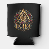 Echo Tech - 心エコー図検査技師 - 超音波検査技師 缶クーラー (正面)
