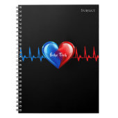 Echo Tech - Cardiac Sonographer ノートブック (正面)