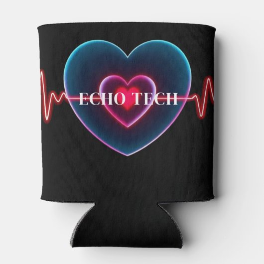 Echo Tech | Heartbeat | EKG 缶クーラー (裏面)