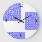 Echo Waves ラージ壁時計 (正面)