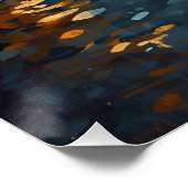 Echoes in Gold – The Painted Rainy Night of Venice ポスター (コーナー)