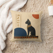 Echoes Nile Egyptian Bastet Cushion クッション (ブランケット)