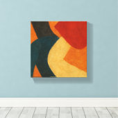 Echoes of a Vanished Ritual キャンバスプリント (インサイチュ (ウッドフロア))