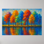 Echoes of Color Landscape ポスター (正面)