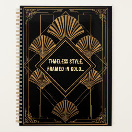 Echoes of Deco Elegance プランナー手帳