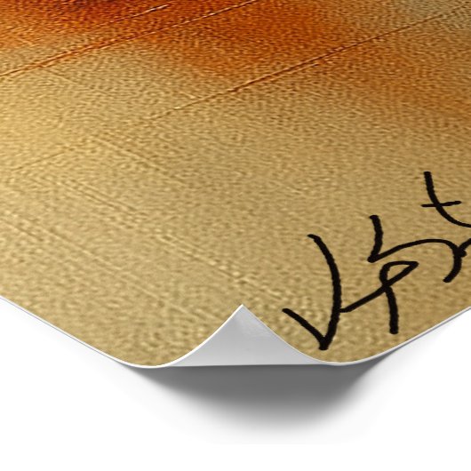 Echoes of Emberlight Landscape ポスター (角)