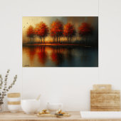 Echoes of Emberlight Landscape ポスター (キッチン)