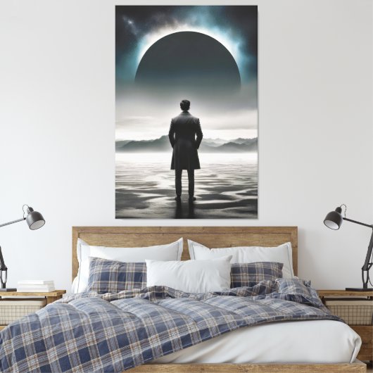 Echoes of Infinity キャンバスプリント (インサイチュ (寝室))