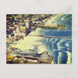 Echoes of Long Beach (Classic Coastal California) ポストカード