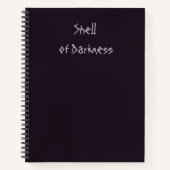 ECHOES OF SHATTERED SHADOWS Shell of Darkness ノートブック (正面)