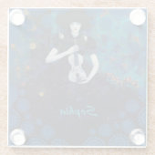 Echoes of Silence: A Violin’s Song of Healing ガラスコースター (裏面)
