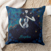 Echoes of Silence: A Violin’s Song of Healing クッション (ブランケット)