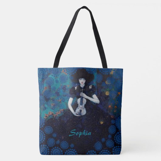 Echoes of Silence: A Violin’s Song of Healing トートバッグ (正面)