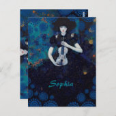 Echoes of Silence: A Violin’s Song of Healing ポストカード (正面/裏面)