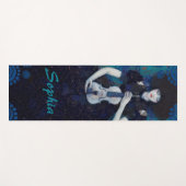 Echoes of Silence: A Violin’s Song of Healing ヨガマット (正面(横))