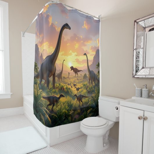 Echoes Of The Ancient World -  シャワーカーテン (インサイチュ)