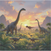 Echoes Of The Ancient World - Square Vinyl シール (正面)