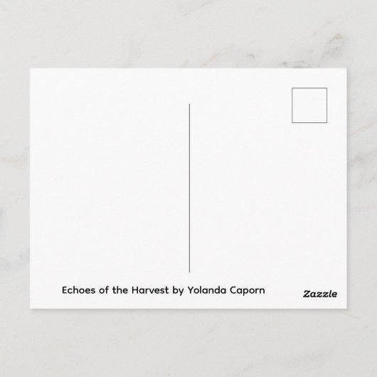 Echoes of the Harvest ポストカード (裏面)